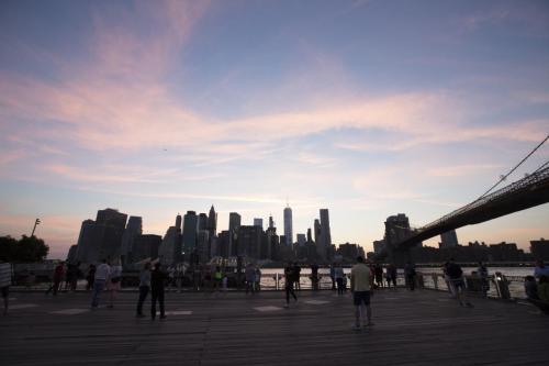 New York City from Brooklyn Pier