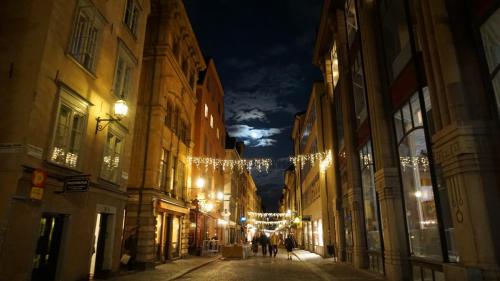 Gamla Stan, Stockholm, at night